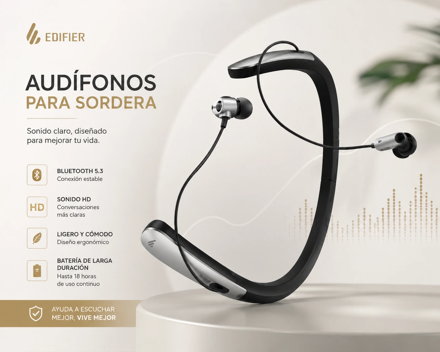 Audifono para Sordera Edifier